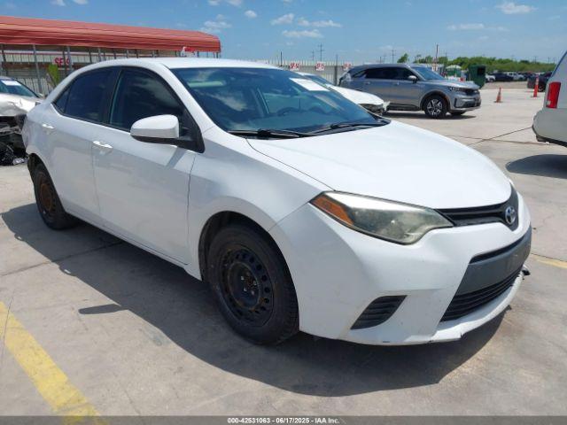  Salvage Toyota Corolla