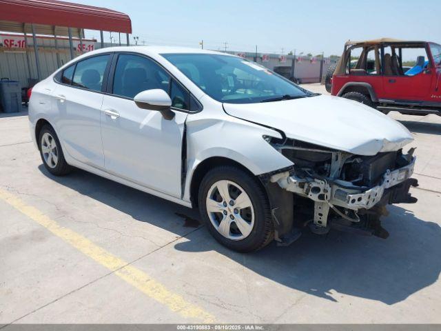  Salvage Chevrolet Cruze