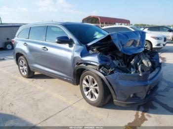  Salvage Toyota Highlander