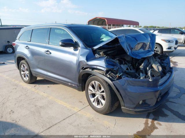  Salvage Toyota Highlander