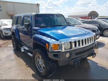  Salvage HUMMER H3 Suv