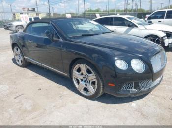  Salvage Bentley Continental Gtc