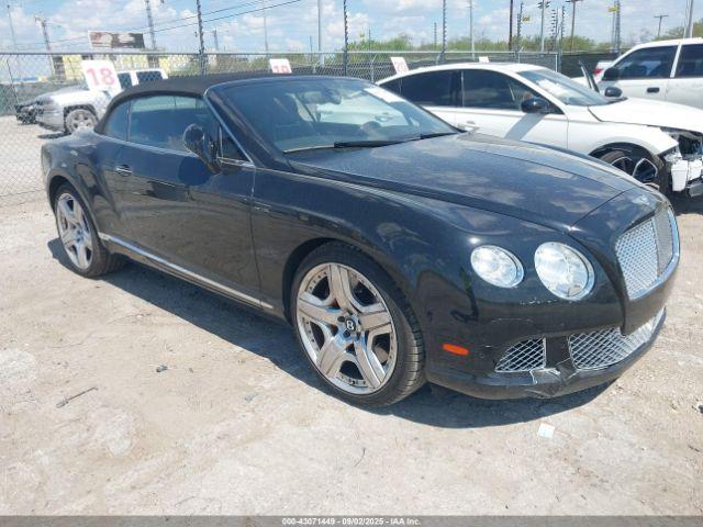  Salvage Bentley Continental Gtc