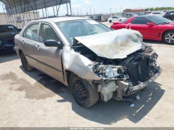  Salvage Toyota Corolla