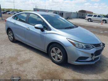  Salvage Chevrolet Cruze