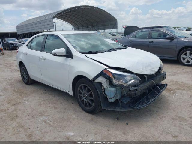  Salvage Toyota Corolla