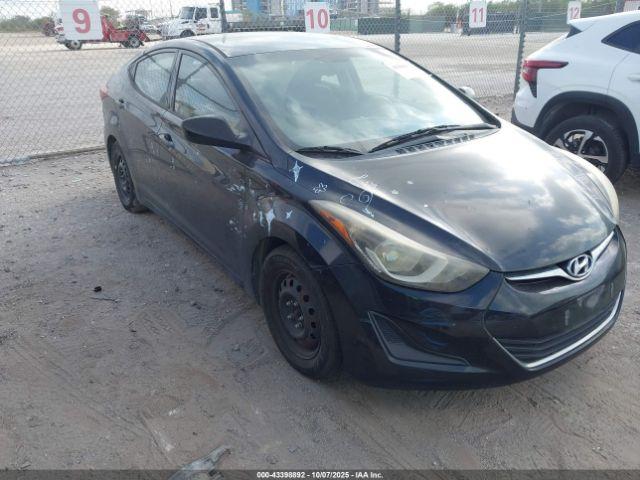  Salvage Hyundai ELANTRA