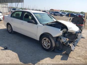  Salvage Chevrolet Malibu