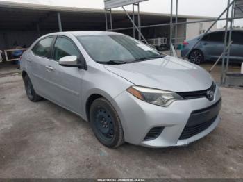  Salvage Toyota Corolla