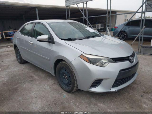  Salvage Toyota Corolla