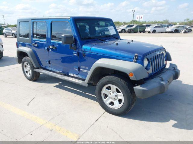  Salvage Jeep Wrangler