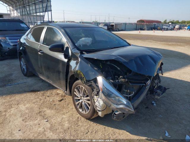 Salvage Toyota Corolla