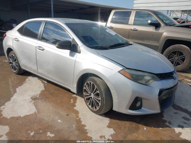  Salvage Toyota Corolla