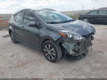 Salvage Toyota Prius c
