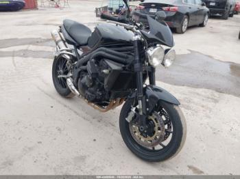  Salvage Triumph Motorcycle Speed