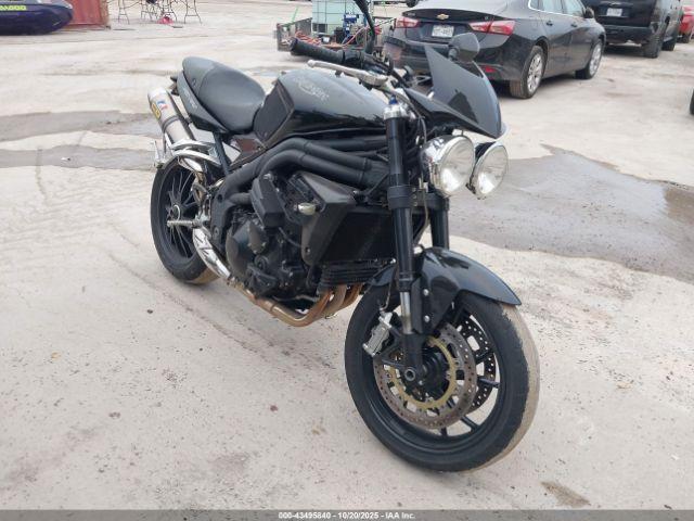  Salvage Triumph Motorcycle Speed