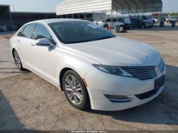  Salvage Lincoln MKZ Hybrid