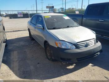  Salvage Toyota Corolla