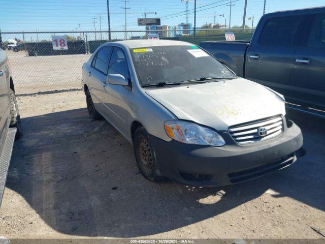  Salvage Toyota Corolla