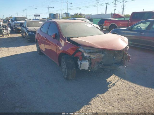  Salvage Toyota Corolla