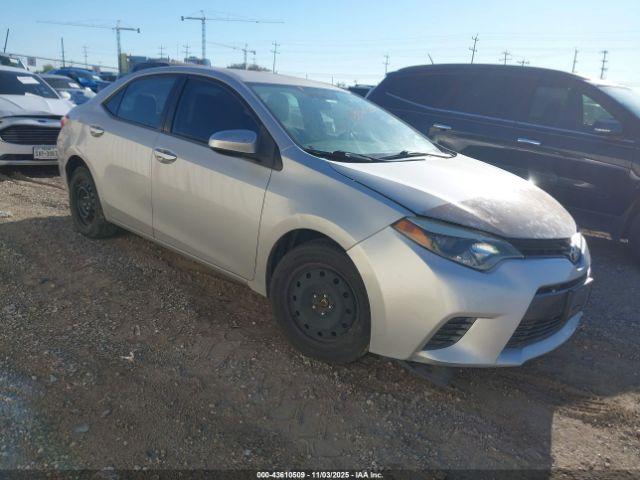  Salvage Toyota Corolla