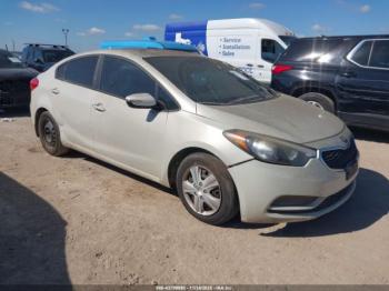  Salvage Kia Forte
