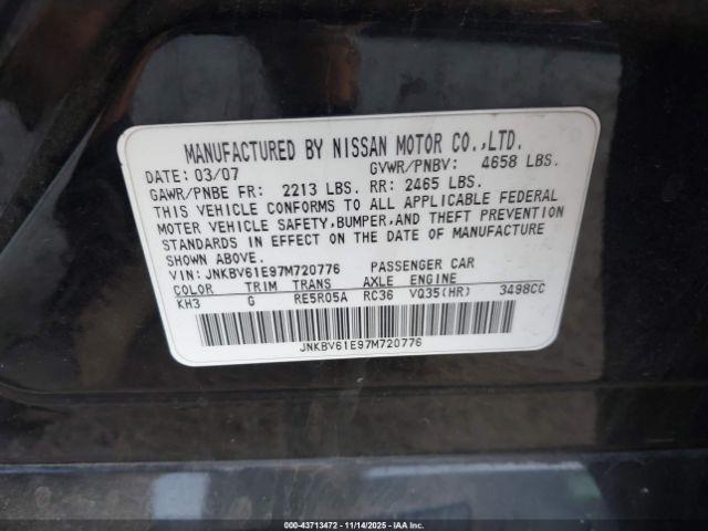 INFINITI G35 Journey Image 2