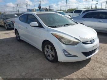  Salvage Hyundai ELANTRA