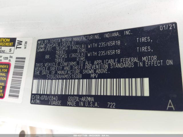 Toyota Highlander Xle Image 6