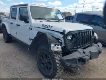 2021 Jeep Gladiator 1C6HJTAG5ML******