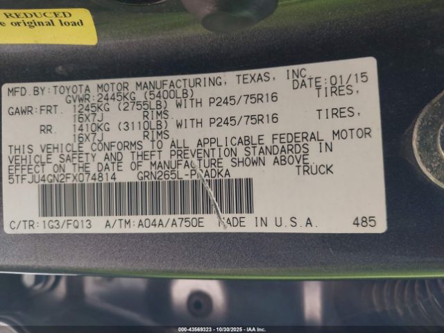 Toyota Tacoma Prerunner V6 Image 10