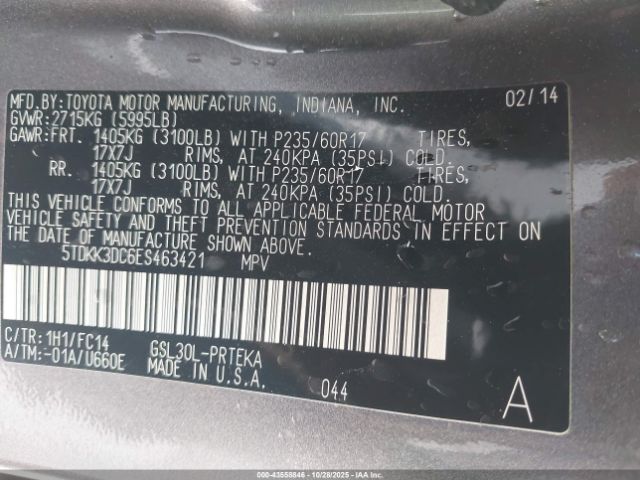 Toyota Sienna Le V6 8 Passenger Image 7