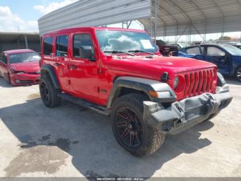  Salvage Jeep Wrangler