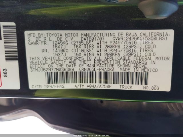 Toyota Tacoma Prerunner V6 Image 6