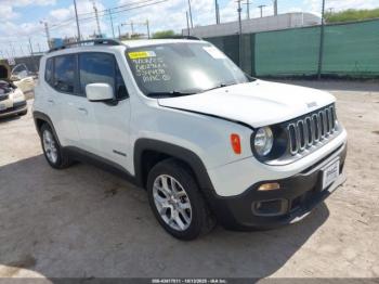  Salvage Jeep Renegade