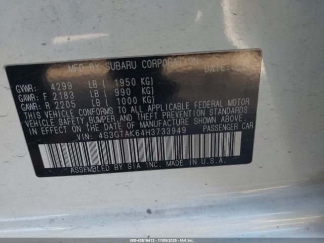 Subaru Impreza 2.0i Sport Image 11