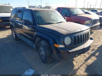  Salvage Jeep Patriot