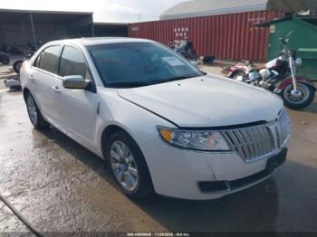  Salvage Lincoln MKZ
