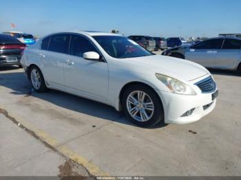  Salvage INFINITI G37