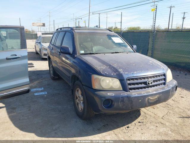  Salvage Toyota Highlander