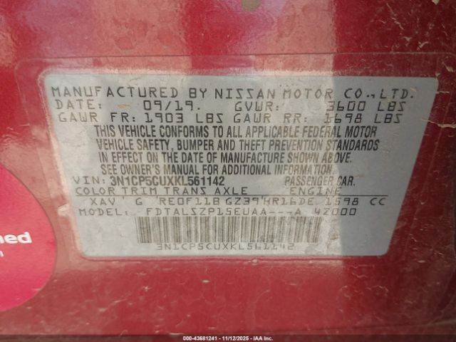 Nissan Kicks Sv Image 10