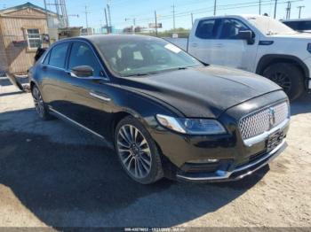  Salvage Lincoln Continental
