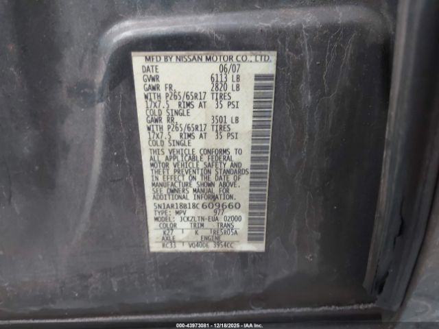 Nissan Pathfinder Se Image 8