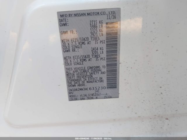 Nissan Pathfinder Platinum Image 10