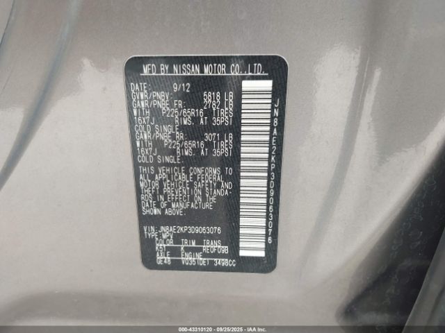 Nissan Quest Sv Image 6