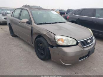  Salvage Chevrolet Malibu