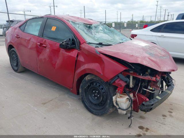  Salvage Toyota Corolla