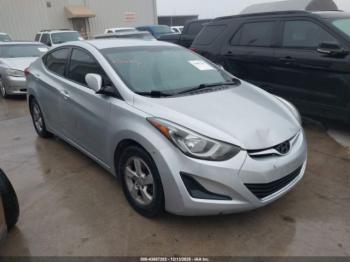  Salvage Hyundai ELANTRA