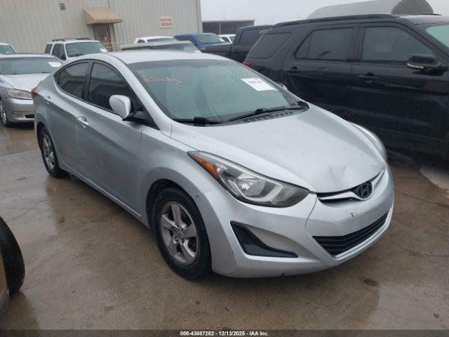  Salvage Hyundai ELANTRA