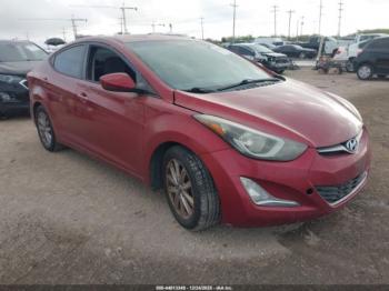  Salvage Hyundai ELANTRA